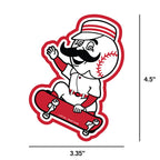 Cincinnati Mr Shredlegs Sticker