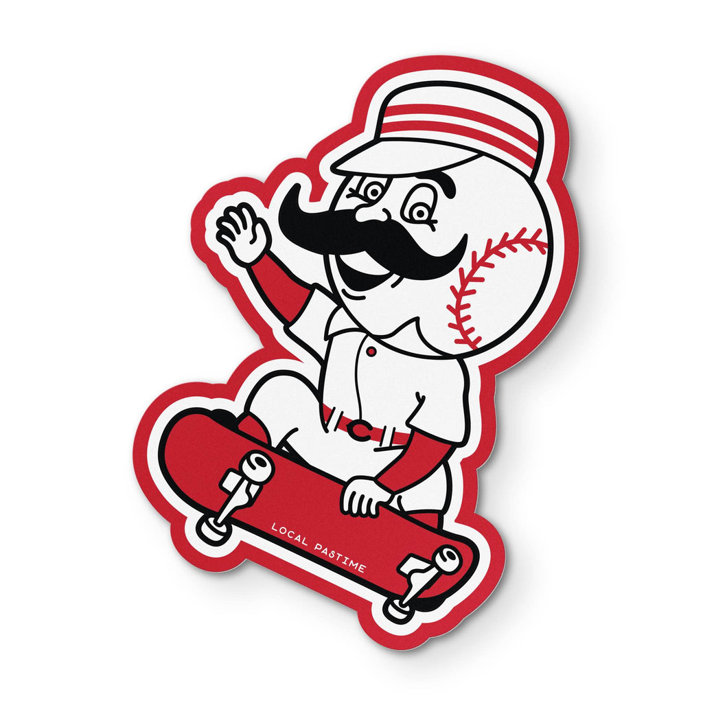 Cincinnati Mr Shredlegs Sticker
