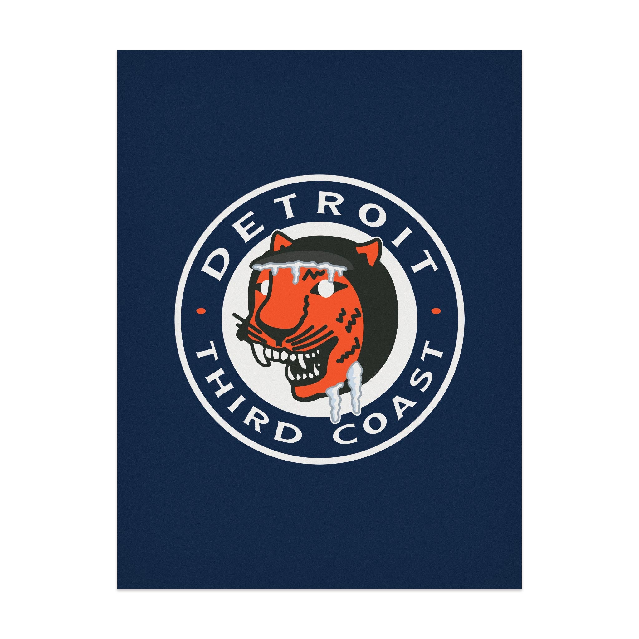 Detroit Ice Beard Print