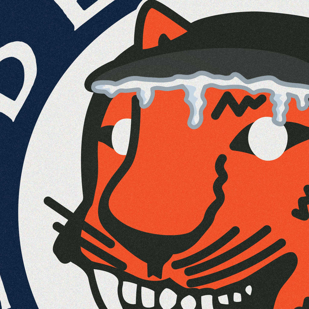 Detroit Ice Beard Print