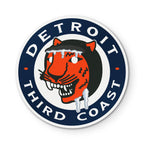 Detroit Ice Beard Sticker
