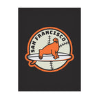San Francisco Surfy Seals Print