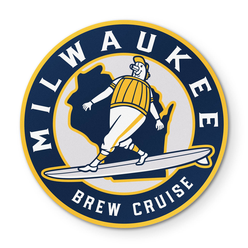 Milwaukee Brew Cruise Sticker