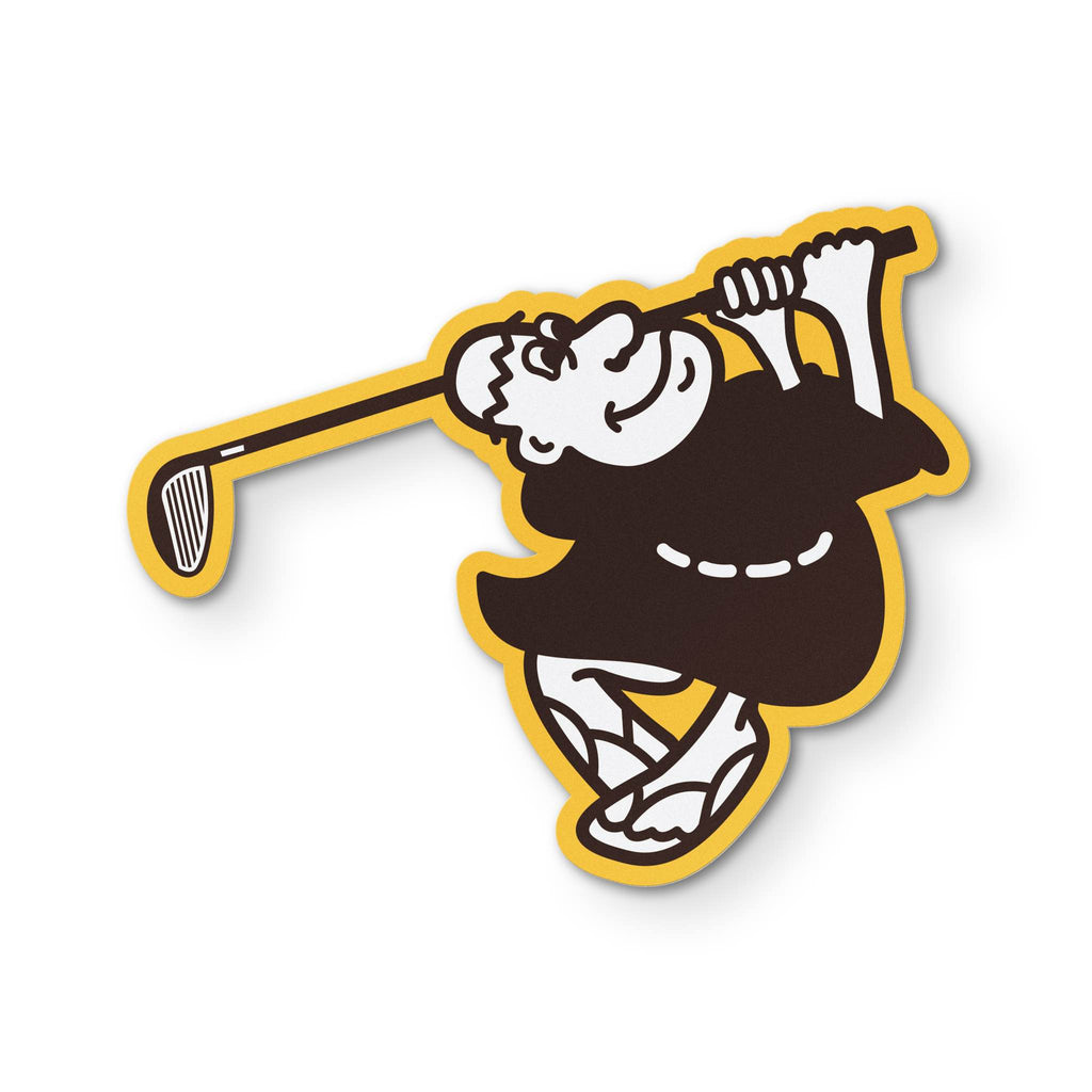 San Diego Golfin' Friar Sticker