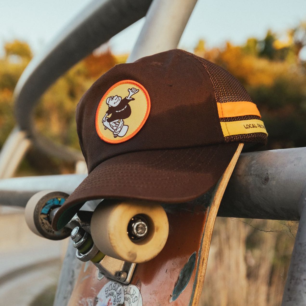 San Diego Skatin’ Friar Hat - ‘84 Trucker